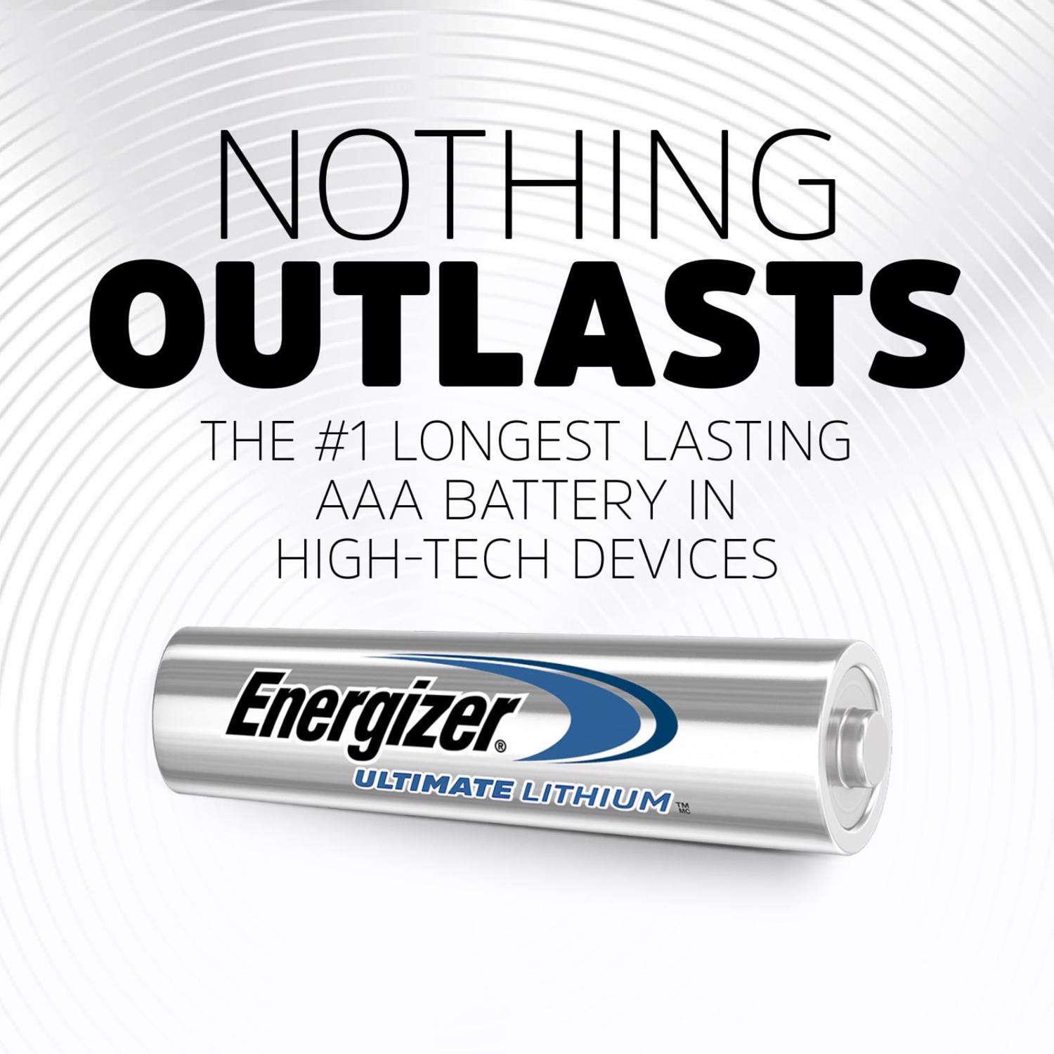 Energizer Ultimate lithium AA battery, 10 pack. - Film Supplies Online