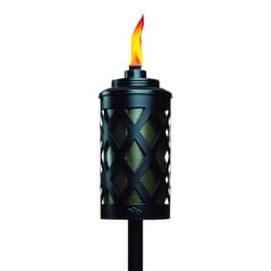 TIKI Convertible Black Metal 65 in. Urban Outdoor Torch 1 pc