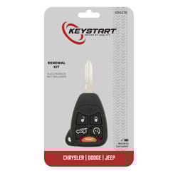 KeyStart CP017 Renewal KitAdvanced Remote Automotive Replacement Key Traditional Blade Double For Ch