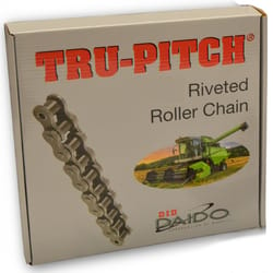 Tru-Pitch Daido Steel Roller Chain 1/4 in. D X 3/4 in. L