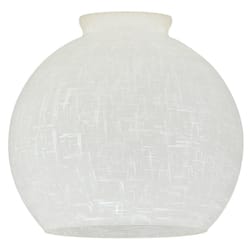 Westinghouse Globe White Glass Lamp Shade 1 pk