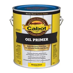 Cabot Oil Primer Low VOC Neutral Base Solvent-Based Alkyd Primer 1 gal
