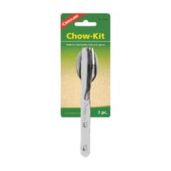 Coghlan's Chow-Kit Silver Camping Flatware 9.000 in. H X 2.375 in. W X 0.125 in. L 1 pk