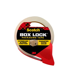 3M Scotch Box Lock 1.88 in. W X 54.6 yd L Shipping Tape with Dispenser