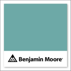 Benjamin Moore Florida Keys Blue 2050-40