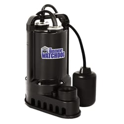 The Basement Watchdog 1/2 HP 3900 gph Thermoplastic Tethered Float Switch AC Submersible Sump Pump