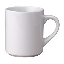 Harold Import White Porcelain Mug Mug 1 pk