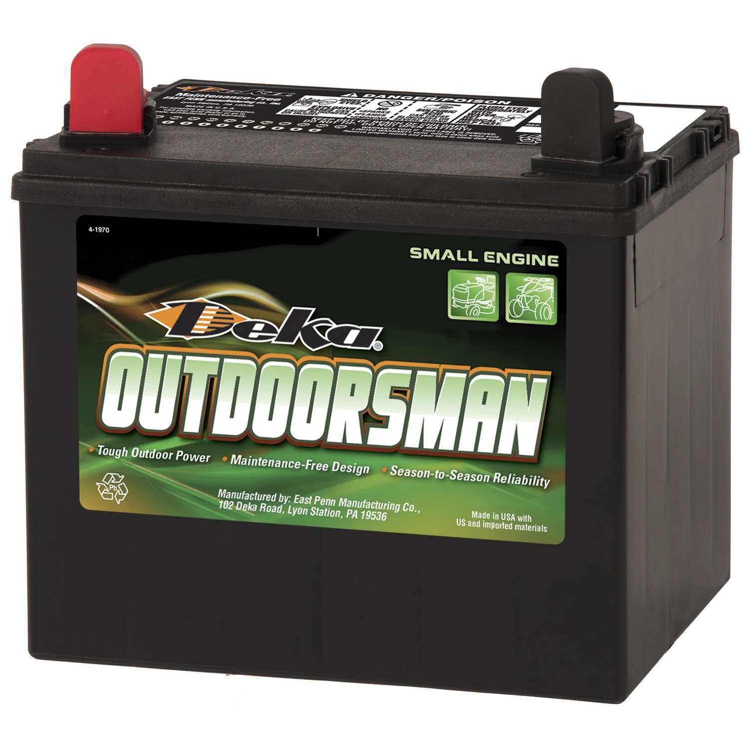 Deka Outdoorsman 350 12 V Lawn And Garden Battery Ace Hardware