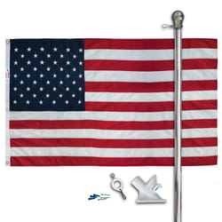 USA Patriotic Flag B-Reel with Swivel Clip at