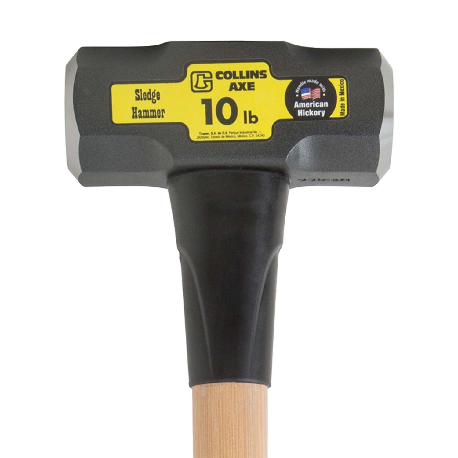 Collins 10 lb Steel Double Face Sledge Hammer 36 in. Hickory Handle