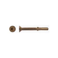 Big Timber No. 12 Sizes X 2-1/2 in. L Star Bronze Deep Wood Screws 275 pk