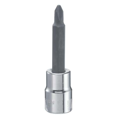 Craftsman #2 X 3/8 in. Drive SAE Standard Phillips Bit Socket, 1 pc