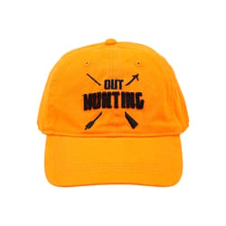 Pavilion Man Out Out Hunting Baseball Cap Orange One Size Fits Most