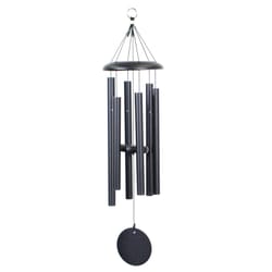 Corinthian Bells Black Aluminum 30 in. Wind Chime