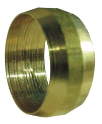 JMF Company 3/8 in. Compression X 3/8 in. D Compression Brass Sleeve