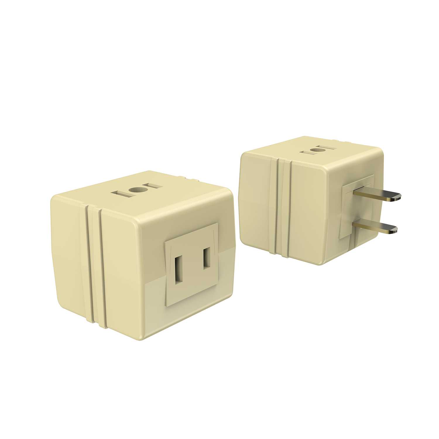 Ace Polarized 3 outlets Adapter 1 pk Ace Hardware