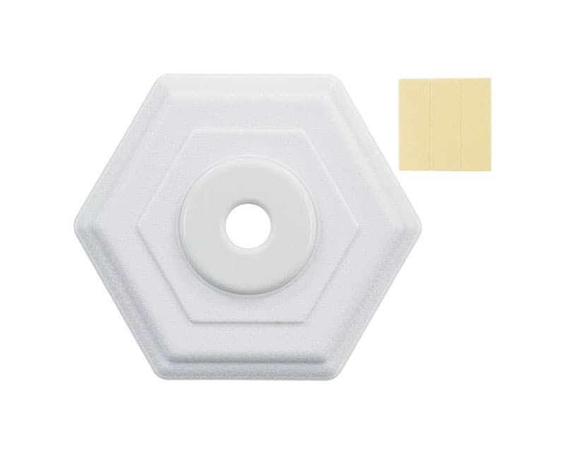 Ace 5 in. L Rubber White Wall Door Stop Mounts to wall - 01-3028-511 - Hardware  sku 01-3028-511