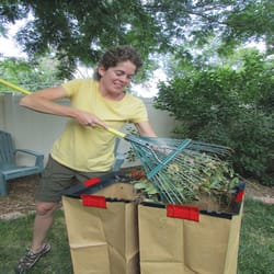 ConnectNBag 30 gal Lawn & Leaf Bag Holder Handle Tie 1 pk