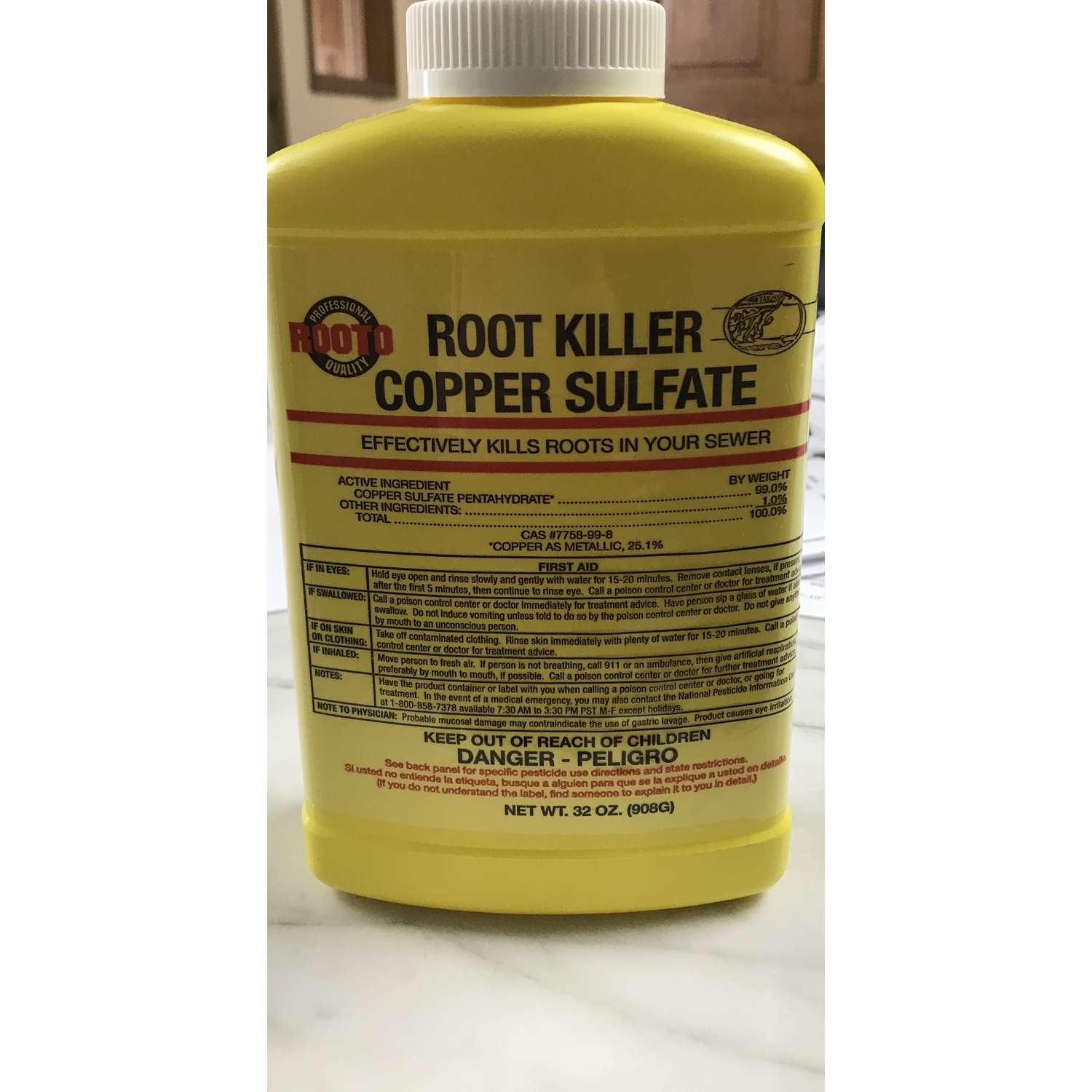 Rooto Crystal Root Killer 32 oz. Ace Hardware