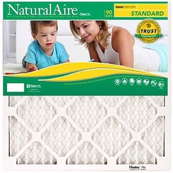 NaturalAire 14 in. W X 36 in. H X 1 in. D Synthetic 8 MERV Pleated Air Filter 1 pk