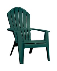 Adams RealComfort Hunter Green Polypropylene Frame Adirondack Chair