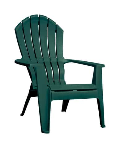 Adams RealComfort Hunter Green Polypropylene Frame Adirondack