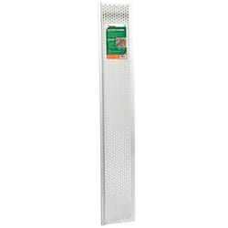 Frost King 6.25 in. W X 36 in. L White Vinyl Gutter Guard 1 pk