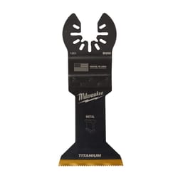 Milwaukee Universal Fit Open-Lok 4.22 in. L X 1-3/4 in. W Bi-Metal Multi-Tool Oscillating Blade Mult