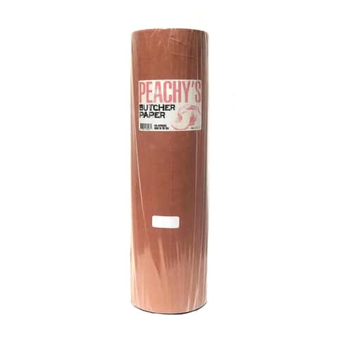 [10 PACK] Pink Butcher Kraft Paper Roll Peach Meat Wrapping Paper 15 inch -  Roll for Briskets, BBQ Meat Smoking, Butcher, Food Service, Meat Paper (15