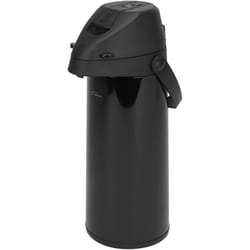 Trudeau Alpha 64 oz Black Insulated Carafe Stainless Steel