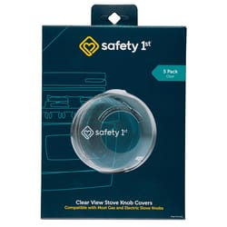 Safety 1st Clear Plastic Stove Knob Covers 5 pk