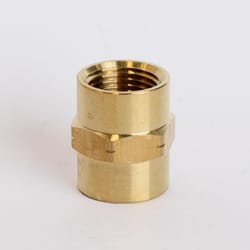 ATC 3/8 in. FPT 3/8 in. D FPT Brass Coupling