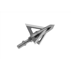 Muzzy Trocar Gray Steel Broadheads 5.5 in.