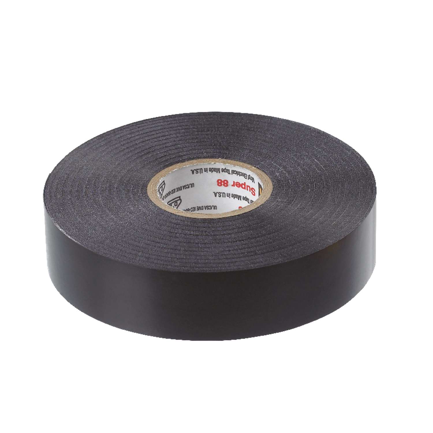 3M Scotch 3 4 in W x 66 ft L Black Vinyl  Electrical Tape 