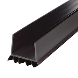 M-D BUILDING PRODUCTS CINCH Brown Vinyl U-Shaped Bottom For Doors 36 in. L X 1.75 in.