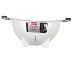 Good Cook Touch White Plastic Colander