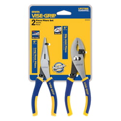 Grip on Tools 2 Piece Mini Plier Set