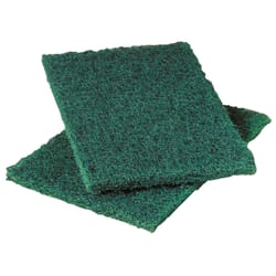 Scotch-Brite Heavy Duty Scouring Pad For Commercial Kitchen Cleaning 9 in. L 12 pk