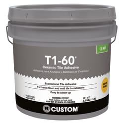 Custom Building Products  T1-60  Ceramic Tile Adhesive  3.5 gal. 