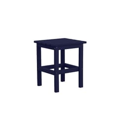 Durogreen Navy Blue Square HDPE Classic Side Table