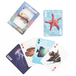 Kikkerland 3-D Fish Playing Cards Assorted