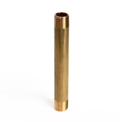 ATC 3/8 in. MPT X 3/8 in. D MPT Red Brass Nipple 5 in. L