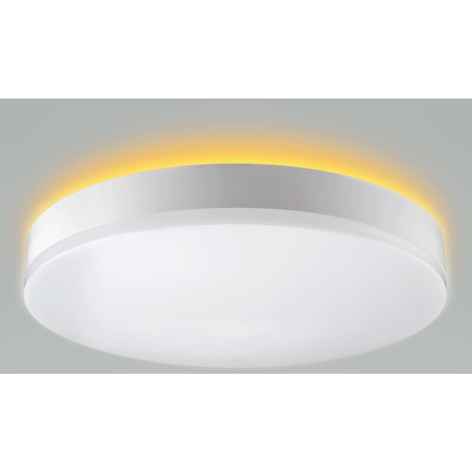 ETI 3.6 in. H X 16 in. W X 16 in. L White LED Ceiling Light Fixture