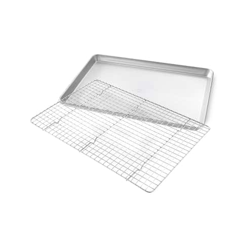 USA Pan Nonstick Half Sheet Pan with Baking Mat, Set of 2