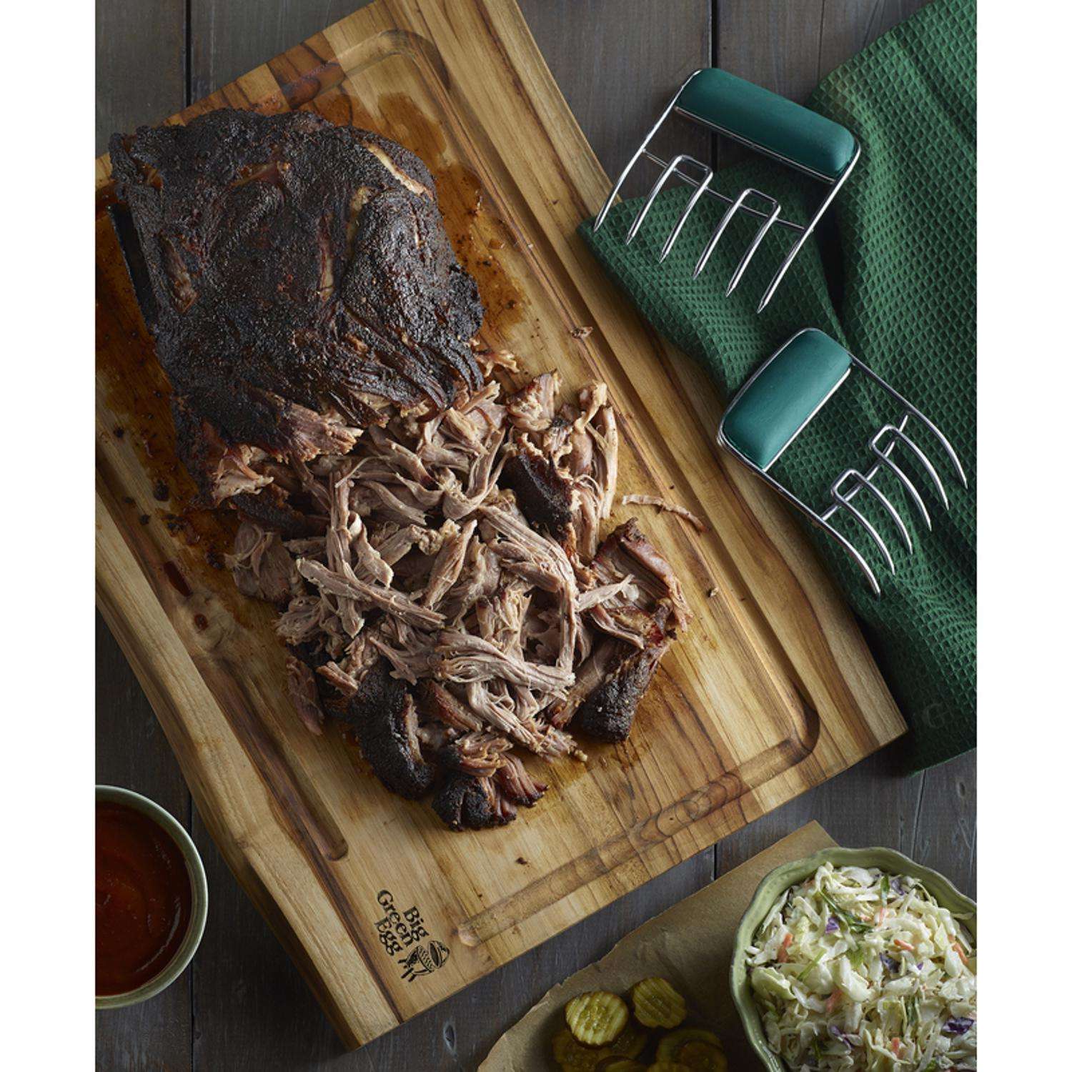 Big Green Egg Pulled Pork Meat Claws