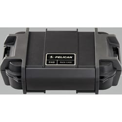 Pelican 6.12 in. W X 2.89 in. H Ruck Case Impact-Resistant Poly Black