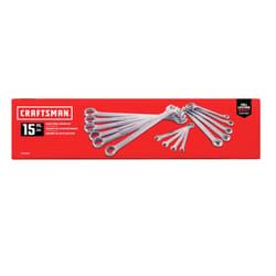 Craftsman 12 Point SAE Combination Wrench Set 15 pc