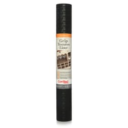 Con-Tact Grip Textures 4 ft. L X 18 in. W Black Tatami Non-Adhesive Shelf Liner