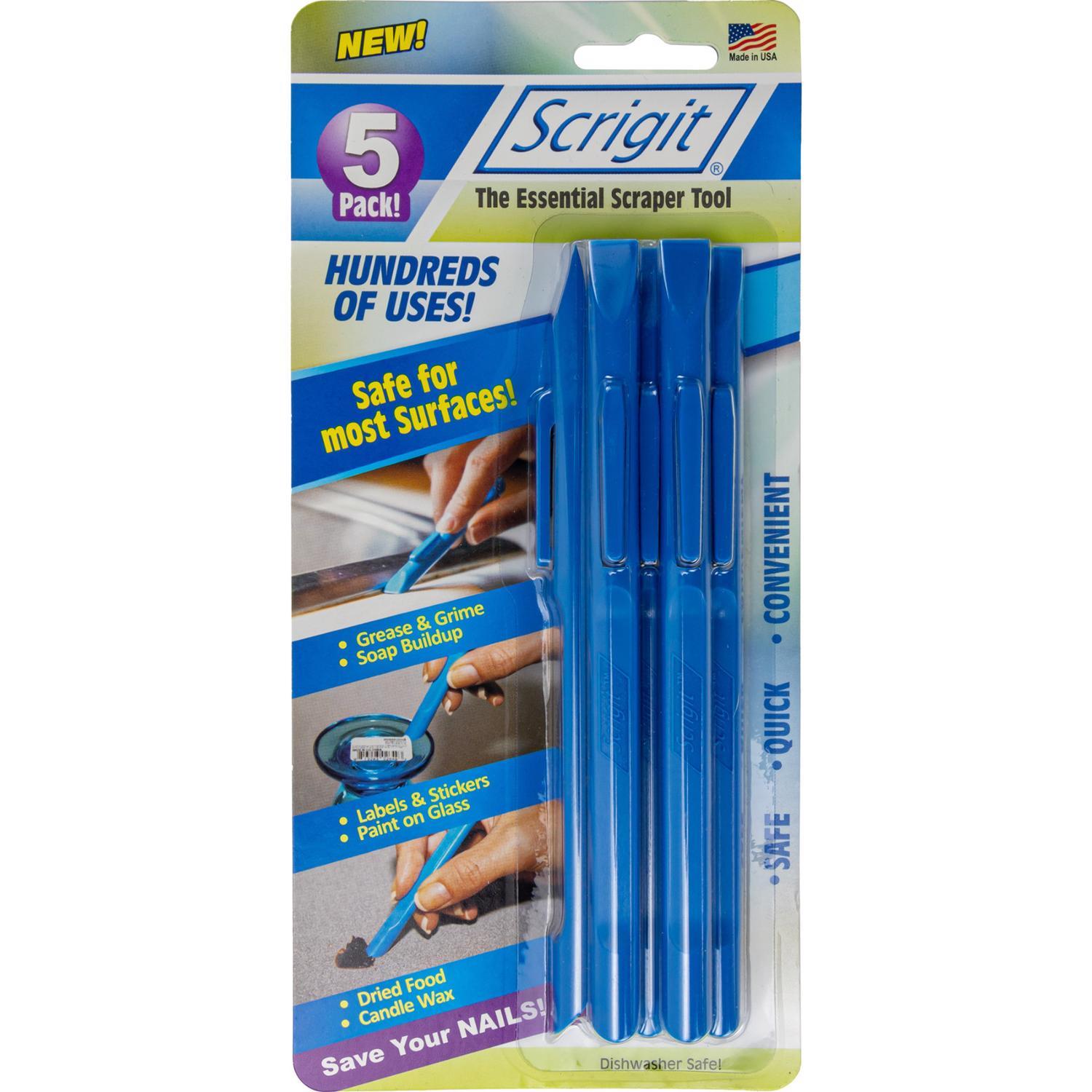 Scrigit 3/8 in. W Plastic Double Edge Scraper Mfr# 51000105