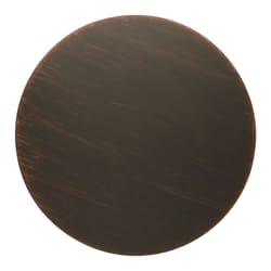 Hickory Hardware American Diner Modern Round Cabinet Knob 1-3/8 in. D 1-1/8 in. Vintage Bronze 1 pk